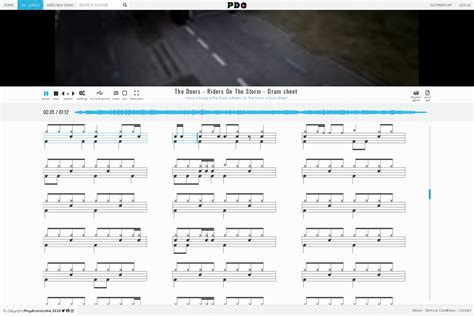 Stream riders on the storm by the doors from desktop or your mobile device. The Doors - Riders On The Storm | sheet music • Play Drums ...