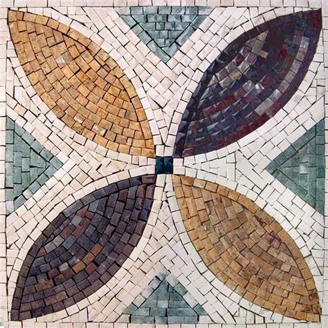 Marble Mosaic - Flora | Geometric | Mozaico