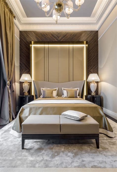 In this small bedroom designed by arent & pyke, the custom corner headboard. 51 Luxury Master Bedroom Designs