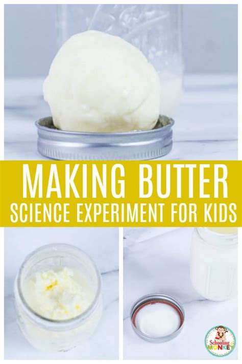 Making Butter Science Experiment The Science Of Butter In 2020 With