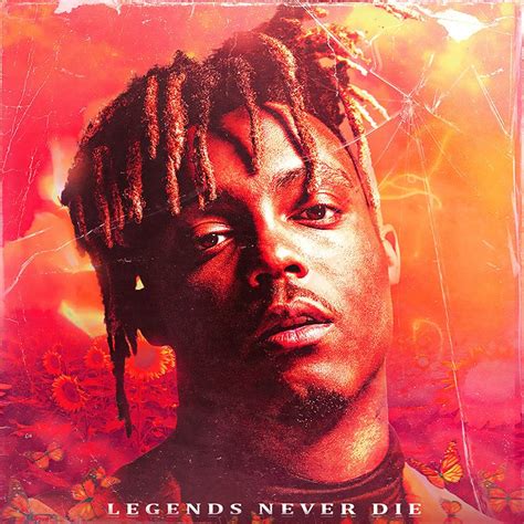 Us rapper juice wrld has topped the uk album charts, seven months after his death at the age of 21. Juice Wrld legends never die Poster Album Cover Music Art ...