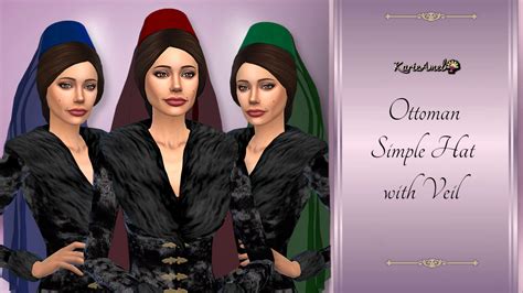 Karieamel Home — 👒 Ottoman Simple Hat With Veil 👒 I Am Happy To