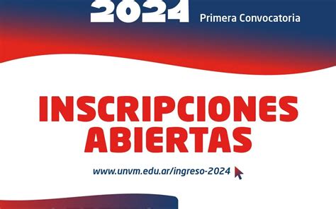 Se Encuentran Abiertas Las Inscripciones Para Estudiar En La Unvm I