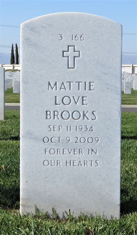 Mrs Mattie Love Brooks 1934 2009 Find A Grave Memorial