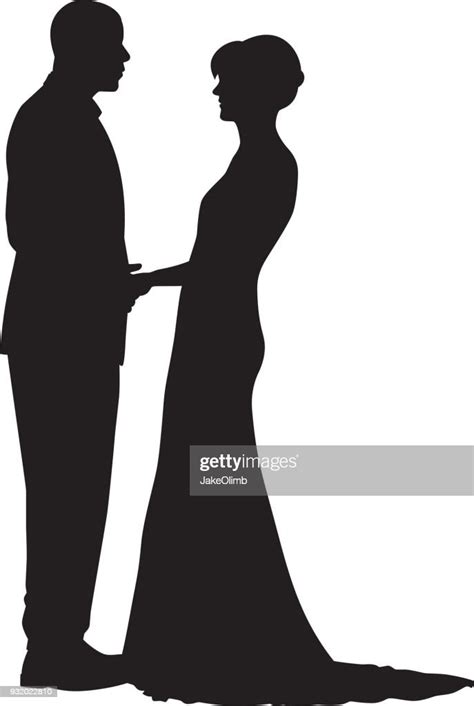 Couple De Silhouette Illustration Getty Images