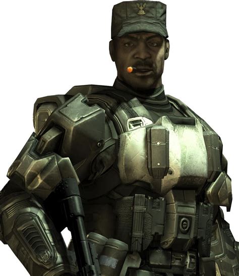 Black History Month Video Game Characters Day Three Sgt Johnson