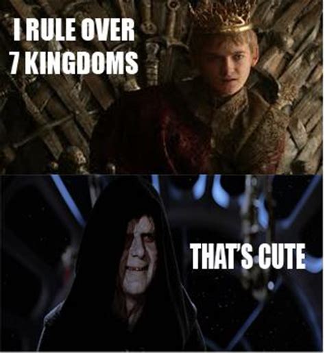 Posts inappropriate for viewing in public, like at work, must be tagged nsfw. Reddit does a Star Wars vs Game of Thrones meme off
