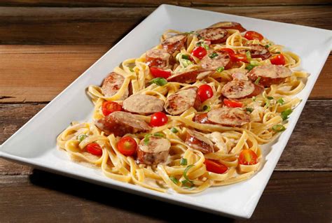 Boil gently for 5 minutes. Delicious Hillshire Farms Smoked Sausage and Pasta Recipe ...