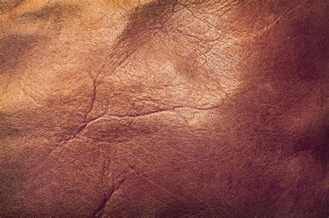 Dark Genuine Leather Brown Texture Natural Abstract For Background