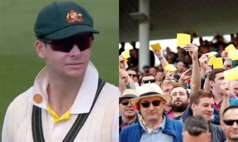 We Saw You Cry On Telly Barmy Army Gives A Brutal Reminder To Steve Smith