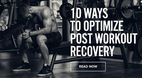 Ways To Optimize Post Workout Recovery Onnit Academy Post