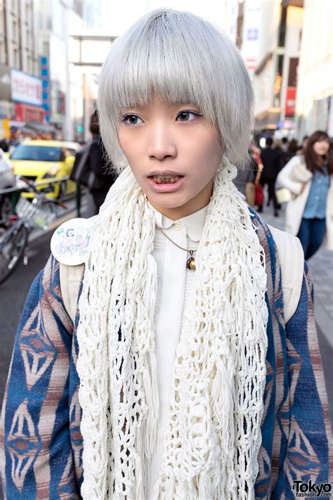 If online stores like uniqlo are what you are looking for, chicme is the right place for a start. Harajuku Makeup Artist w/ Short Silver Hair, Muji & Uniqlo