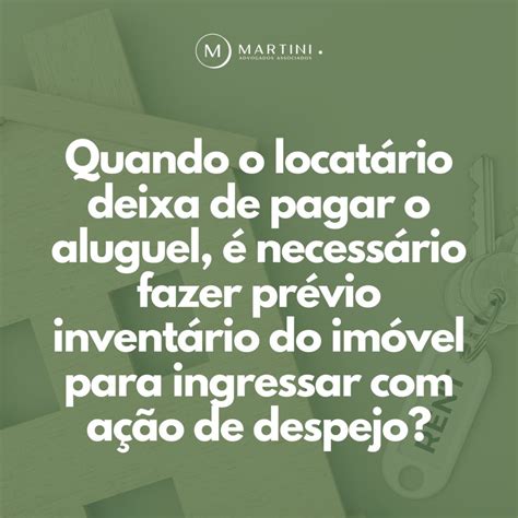 Quando O Locatário Deixa De Pagar Aluguel é Necessário Fazer Prévio