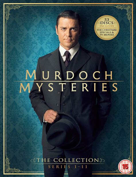 Murdoch Mysteries Complete Series 1 11 Dvd Box Set Free Shipping