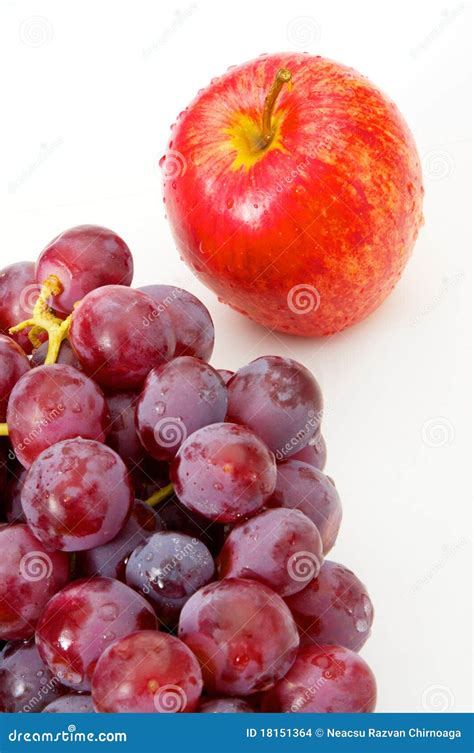 Apple And Grapes Stock Photo Image Of Assortment Apple 18151364