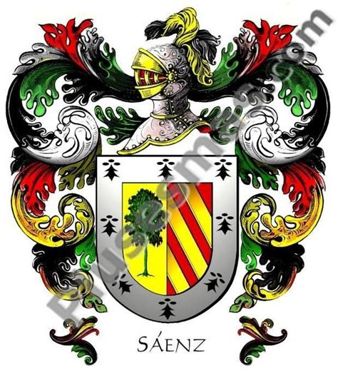 Escudo Del Apellido S Enz Escudo Escudo Nobiliario Escudo De Armas