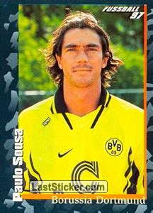Dortmund in der geschichte schon vergeben waren und an welche spieler. Sticker 14: Paulo Sousa - Panini German Football ...