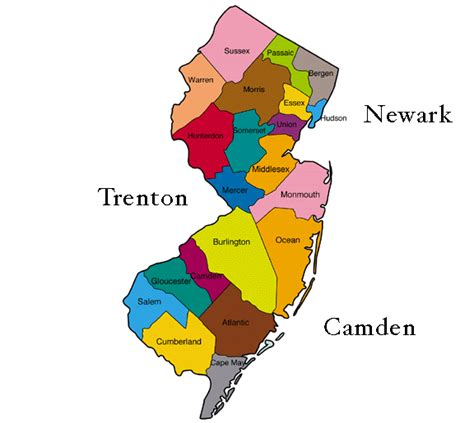digital nj map with congressional districts ubicaciondepersonas cdmx