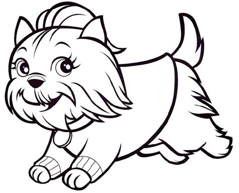 Download this fun dogman coloring page. Portuguese Water Dog Coloring Page at GetColorings.com ...