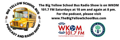 Communications Big Yellow School Bus Podcast