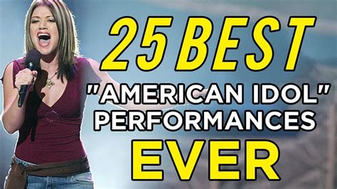 25 Of The Best American Idol Performances Ever YouTube