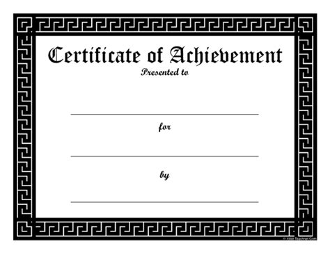 Free Downloadable Pdf Certificates And Awards