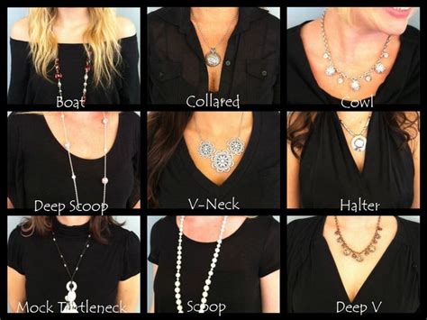 The Perfect Necklace For Every Neckline Necklace For Neckline