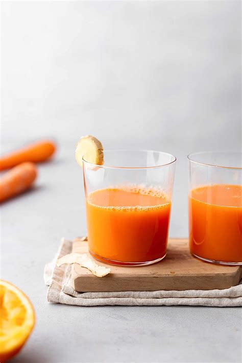 Immune Boosting Orange Carrot And Ginger Juice Cupful Of Kale