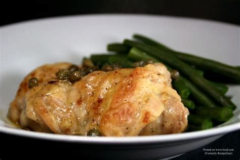 Crispy chicken thighs with caramelized lemon rinds. Sautéed Chicken Thighs With Lemon and Capers - Ww 5 ...
