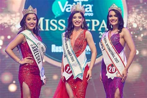 Miss Nepal 2022 Results Priyanka Rani Joshi Miss World Nepal 2022 Sareesha Shrestha Miss