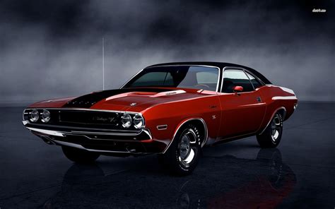 Classic dodge challenger wallpaper