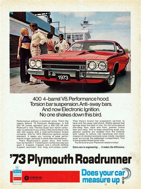 Muscle Car Ads Plymouth Roadrunner Muscle Cars