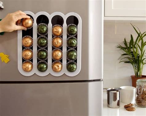 Maybe you would like to learn more about one of these? White Nespresso Vertuoline Flat 16 Vertuo Capsule Storage ...