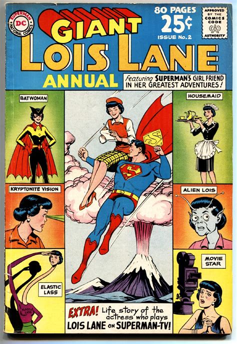Lois Lane Annual 2 1963 Noel Neill Superman Tv Series Vg 1963