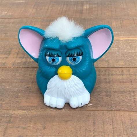 Vintage Furby Mcdonalds Toy 1998 Plastic Furby Mini Etsy