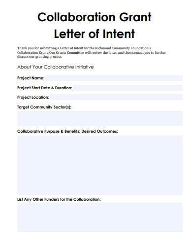 The project for which we request funds will make a difference in the lives of (such and such clientele) in the following way: FREE 9+ Charity Letter of Intent Samples & Templates in PDF
