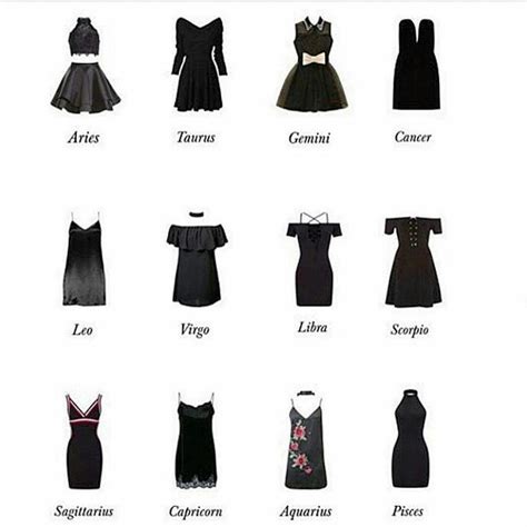 Zodiac Sign Charts For Outfits - bmp-fidgety