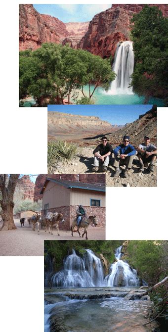 Havasu Falls Grand Canyon You Have To Hike Mule Or Helicopter In