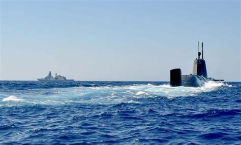 Royal Navy Hunter Killer Submarine Completes Nato Patrol In The