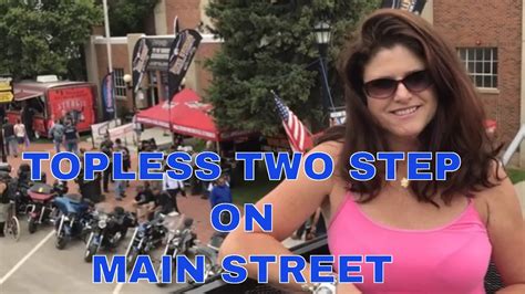 Bikes Topless Two Step And Country Music Sturgis Mainstreet YouTube