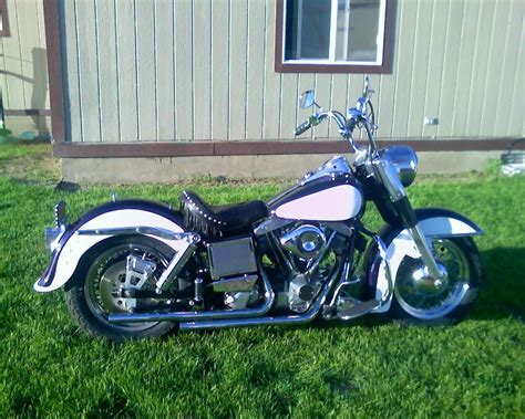 Warranty xxxx /xxci flh harley davidson (xx/xx) custom springer shovelhead, this bike is in great condition number matching with tons of new parts she runs and rides great. 1974 shovelhead - | Harley davidson, Vintage bikes, Harley