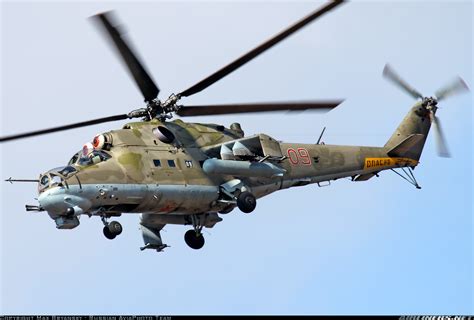 Mil Mi 24p Russia Air Force Aviation Photo 1684201