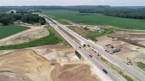 New Interstate Construction Frontage Roads Rieth Riley Construction