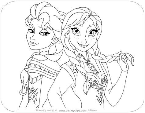 Disney frozen and frozen 2 coloring and stickers activity… Frozen Fever Coloring Pages - Coloring Home