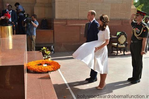 Princess Kate Middleton Has A Marilyn Monroe Moment On Indian Trip
