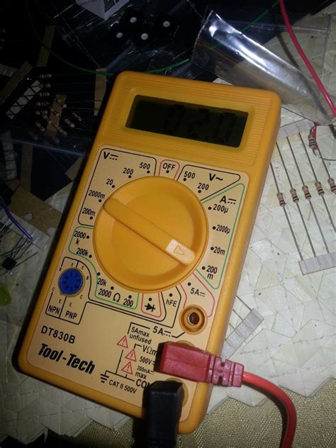 Electronic How Much Ampere Is Displayed On The Multimeter Valuable