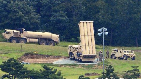 Us Installs More Thaad Missile Launchers In South Korea Fox News
