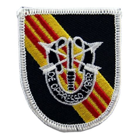 5th Special Forces Group Vietnam Flash With Crest Patch Militaria Rfeie