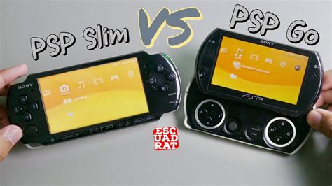 Psp Slim Vs Psp Go Indonesia Duel Sony Playstation Portable Youtube