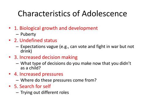 Ppt Adolescence Powerpoint Presentation Id2115380
